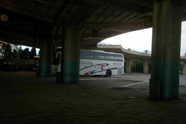 der Busbahnhof Ćuprija