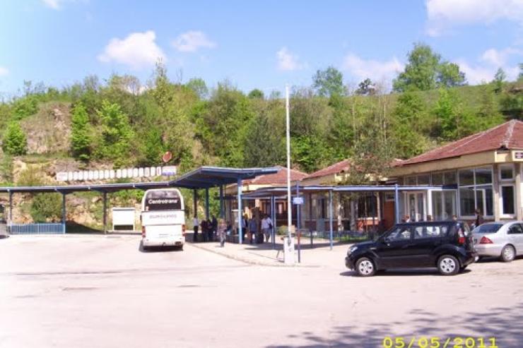 der Busbahnhof Jajce
