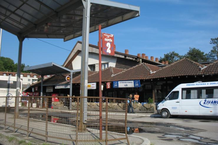 Bus station Ljig