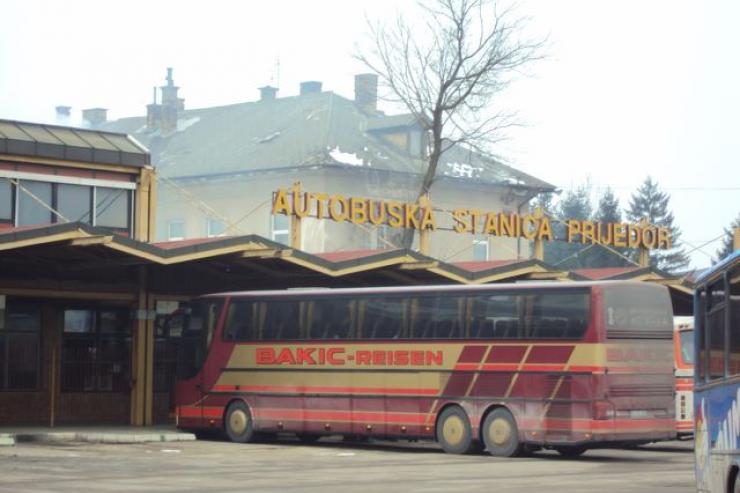 der Busbahnhof Prijedor