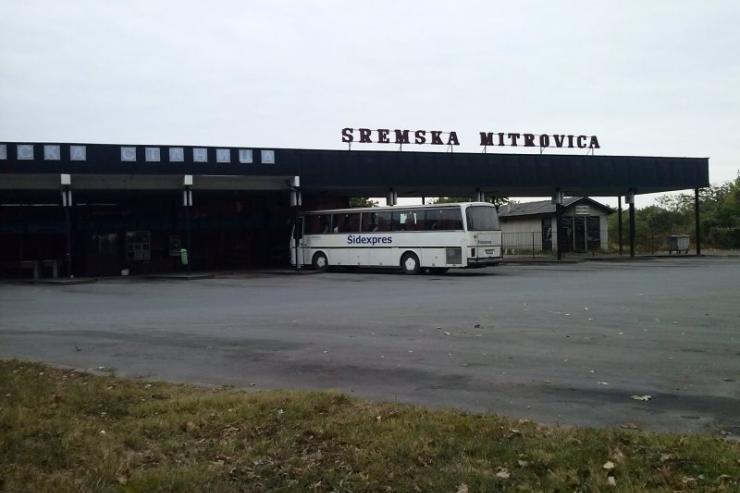 Buss station Sremska Mitrovica